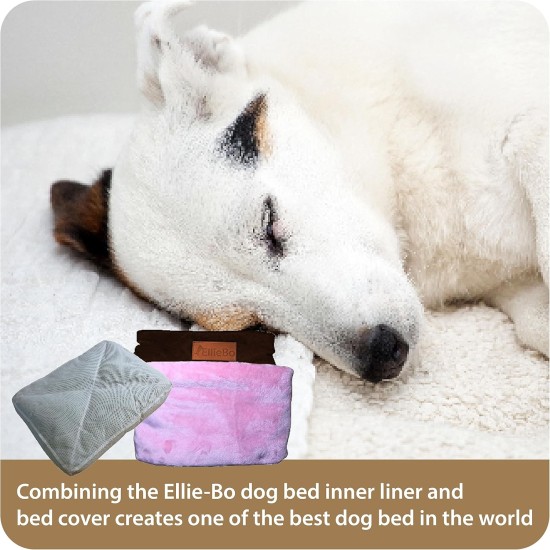 Ellie-Bo Replacement Cow Hide Dog Bed Cover, 87 x 57 cm, Large Ellie-Bo Replacement Cow Hide Dog Bed Cover, 87 x 57 cm, Large