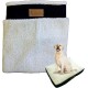 Ellie-Bo Replacement Cow Hide Dog Bed Cover, 87 x 57 cm, Large Ellie-Bo Replacement Cow Hide Dog Bed Cover, 87 x 57 cm, Large