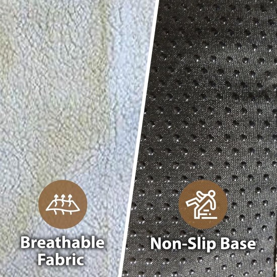 Ellie-Bo Replacement Cow Hide Dog Bed Cover, 87 x 57 cm, Large Ellie-Bo Replacement Cow Hide Dog Bed Cover, 87 x 57 cm, Large