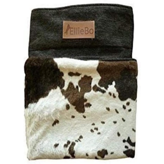 Ellie-Bo Replacement Cow Hide Dog Bed Cover, 87 x 57 cm, Large Ellie-Bo Replacement Cow Hide Dog Bed Cover, 87 x 57 cm, Large