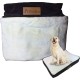 Ellie-Bo Replacement Cow Hide Dog Bed Cover, 87 x 57 cm, Large Ellie-Bo Replacement Cow Hide Dog Bed Cover, 87 x 57 cm, Large