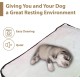 Ellie-Bo Replacement Cow Hide Dog Bed Cover, 87 x 57 cm, Large Ellie-Bo Replacement Cow Hide Dog Bed Cover, 87 x 57 cm, Large