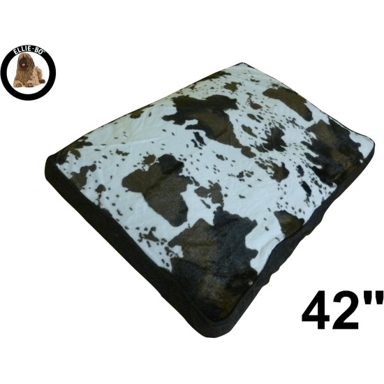 Ellie-Bo Replacement Cow Hide Dog Bed Cover, 87 x 57 cm, Large Ellie-Bo Replacement Cow Hide Dog Bed Cover, 87 x 57 cm, Large
