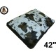 Ellie-Bo Replacement Cow Hide Dog Bed Cover, 87 x 57 cm, Large Ellie-Bo Replacement Cow Hide Dog Bed Cover, 87 x 57 cm, Large