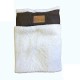 Ellie-Bo Replacement Dog Bed Cover with Faux Suede and Sheepskin, 87 x 57 cm, Large, Black