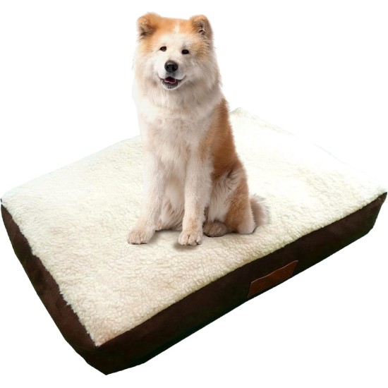 Ellie-Bo Replacement Waterproof Dog Bed Cover, 87 x 57 cm, Large, Green Ellie-Bo Replacement Waterproof Dog Bed Cover, 87 x 57 cm, Large, Green