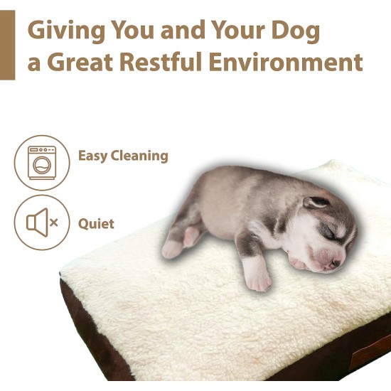 Ellie-Bo Replacement Waterproof Dog Bed Cover, 87 x 57 cm, Large, Green Ellie-Bo Replacement Waterproof Dog Bed Cover, 87 x 57 cm, Large, Green