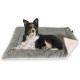 FLUFFINO® Dog Blanket - Fluffy, Soft and Washable (Size: L, M, S; Colour: Grey or Green) - Faux Suede For Increased Slip Resistance - For Large and Small Dogs or Cats - Dog Mat / Cushion / Cat Blanket FLUFFINO® Dog Blanket - Fluffy, Soft and Washable (Size: L, M, S; Colour: Grey or Green) - Faux Suede For Increased Slip Resistance - For Large and Small Dogs or Cats - Dog Mat / Cushion / Cat Blanket