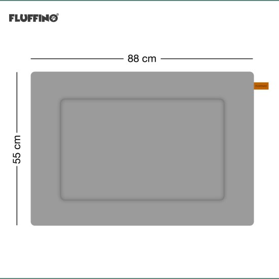 FLUFFINO® Dog Blanket - Fluffy, Soft and Washable (Size: L, M, S; Colour: Grey or Green) - Faux Suede For Increased Slip Resistance - For Large and Small Dogs or Cats - Dog Mat / Cushion / Cat Blanket FLUFFINO® Dog Blanket - Fluffy, Soft and Washable (Size: L, M, S; Colour: Grey or Green) - Faux Suede For Increased Slip Resistance - For Large and Small Dogs or Cats - Dog Mat / Cushion / Cat Blanket