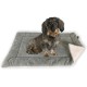 FLUFFINO® Dog Blanket - Fluffy, Soft and Washable (Size: L, M, S; Colour: Grey or Green) - Faux Suede For Increased Slip Resistance - For Large and Small Dogs or Cats - Dog Mat / Cushion / Cat Blanket FLUFFINO® Dog Blanket - Fluffy, Soft and Washable (Size: L, M, S; Colour: Grey or Green) - Faux Suede For Increased Slip Resistance - For Large and Small Dogs or Cats - Dog Mat / Cushion / Cat Blanket