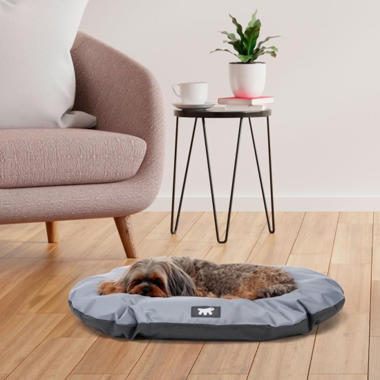 Ferplast Dog Cushion Dog Sofa Dog Bed for Large Dogs Dog Basket Removable Cover Orthopaedic Dog Bed Dog Mattress Washable Dog Mat Waterproof 110 x 70 x H 8 cm Grey Ferplast Dog Cushion Dog Sofa Dog Bed for Large Dogs Dog Basket Removable Cover Orthopaedic Dog Bed Dog Mattress Washable Dog Mat Waterproof 110 x 70 x H 8 cm Grey