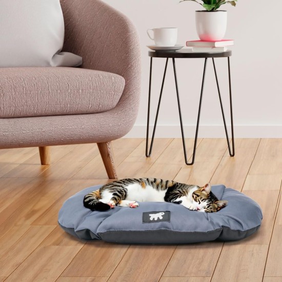 Ferplast Dog Cushion Dog Sofa Dog Bed for Large Dogs Dog Basket Removable Cover Orthopaedic Dog Bed Dog Mattress Washable Dog Mat Waterproof 110 x 70 x H 8 cm Grey Ferplast Dog Cushion Dog Sofa Dog Bed for Large Dogs Dog Basket Removable Cover Orthopaedic Dog Bed Dog Mattress Washable Dog Mat Waterproof 110 x 70 x H 8 cm Grey