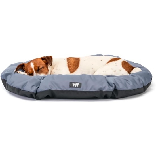 Ferplast Dog Cushion Dog Sofa Dog Bed for Large Dogs Dog Basket Removable Cover Orthopaedic Dog Bed Dog Mattress Washable Dog Mat Waterproof 110 x 70 x H 8 cm Grey Ferplast Dog Cushion Dog Sofa Dog Bed for Large Dogs Dog Basket Removable Cover Orthopaedic Dog Bed Dog Mattress Washable Dog Mat Waterproof 110 x 70 x H 8 cm Grey