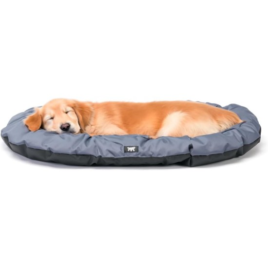 Ferplast Dog Cushion Dog Sofa Dog Bed for Large Dogs Dog Basket Removable Cover Orthopaedic Dog Bed Dog Mattress Washable Dog Mat Waterproof 110 x 70 x H 8 cm Grey Ferplast Dog Cushion Dog Sofa Dog Bed for Large Dogs Dog Basket Removable Cover Orthopaedic Dog Bed Dog Mattress Washable Dog Mat Waterproof 110 x 70 x H 8 cm Grey