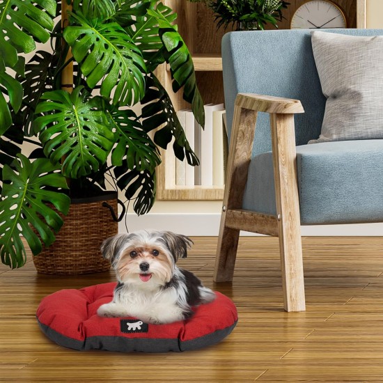 Ferplast Hundebett Relax, Hundekissen, Katzenkissen, Hundematte für Hundehütten und Autos – waschbar – aus Baumwolle mit weicher Polsterung, 43 x 30 cm. Braun Ferplast Hundebett Relax, Hundekissen, Katzenkissen, Hundematte für Hundehütten und Autos – waschbar – aus Baumwolle mit weicher Polsterung, 43 x 30 cm. Braun