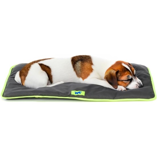 Ferplast Jolly Dog and Cat Mat, Washable Dog Bed, Dog Cushion, Waterproof and Scratch-Resistant, Mat for Dog Kennels, Car, Dog Basket, 83 x 50 cm, M, Brown Ferplast Jolly Dog and Cat Mat, Washable Dog Bed, Dog Cushion, Waterproof and Scratch-Resistant, Mat for Dog Kennels, Car, Dog Basket, 83 x 50 cm, M, Brown