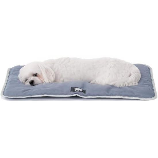 Ferplast Jolly Dog and Cat Mat, Washable Dog Bed, Dog Cushion, Waterproof and Scratch-Resistant, Mat for Dog Kennels, Car, Dog Basket, 83 x 50 cm, M, Brown Ferplast Jolly Dog and Cat Mat, Washable Dog Bed, Dog Cushion, Waterproof and Scratch-Resistant, Mat for Dog Kennels, Car, Dog Basket, 83 x 50 cm, M, Brown