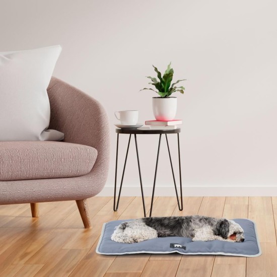 Ferplast Jolly Dog and Cat Mat, Washable Dog Bed, Dog Cushion, Waterproof and Scratch-Resistant, Mat for Dog Kennels, Car, Dog Basket, 83 x 50 cm, M, Brown Ferplast Jolly Dog and Cat Mat, Washable Dog Bed, Dog Cushion, Waterproof and Scratch-Resistant, Mat for Dog Kennels, Car, Dog Basket, 83 x 50 cm, M, Brown