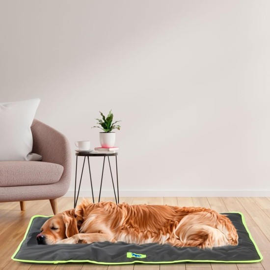Ferplast Jolly Dog and Cat Mat, Washable Dog Bed, Dog Cushion, Waterproof and Scratch-Resistant, Mat for Dog Kennels, Car, Dog Basket, 83 x 50 cm, M, Brown Ferplast Jolly Dog and Cat Mat, Washable Dog Bed, Dog Cushion, Waterproof and Scratch-Resistant, Mat for Dog Kennels, Car, Dog Basket, 83 x 50 cm, M, Brown