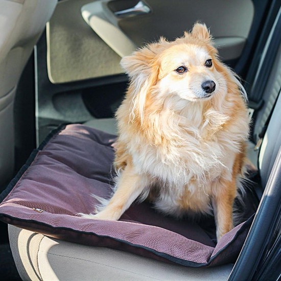 Ferplast Jolly Dog and Cat Mat, Washable Dog Bed, Dog Cushion, Waterproof and Scratch-Resistant, Mat for Dog Kennels, Car, Dog Basket, 83 x 50 cm, M, Brown Ferplast Jolly Dog and Cat Mat, Washable Dog Bed, Dog Cushion, Waterproof and Scratch-Resistant, Mat for Dog Kennels, Car, Dog Basket, 83 x 50 cm, M, Brown