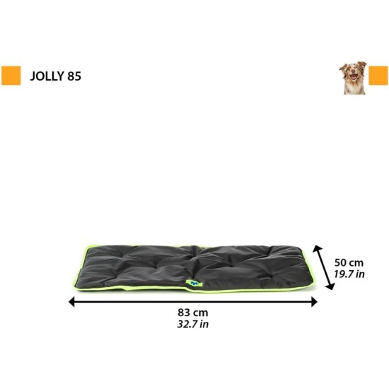 Ferplast Jolly Dog and Cat Mat, Washable Dog Bed, Dog Cushion, Waterproof and Scratch-Resistant, Mat for Dog Kennels, Car, Dog Basket, 83 x 50 cm, M, Brown Ferplast Jolly Dog and Cat Mat, Washable Dog Bed, Dog Cushion, Waterproof and Scratch-Resistant, Mat for Dog Kennels, Car, Dog Basket, 83 x 50 cm, M, Brown