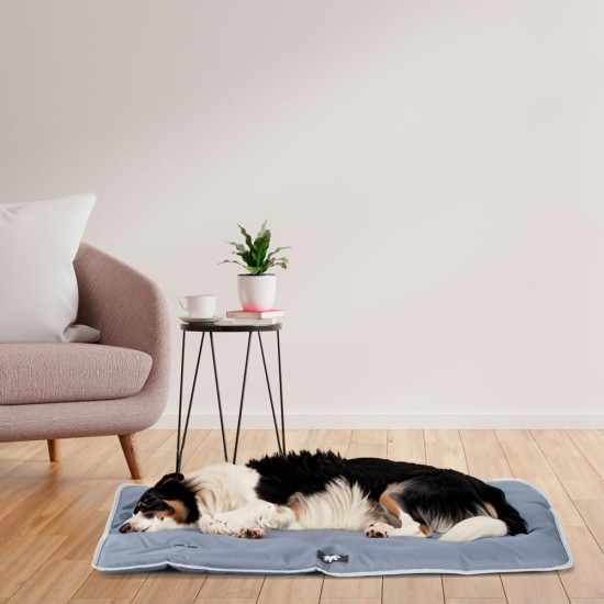 Ferplast Jolly Dog and Cat Mat, Washable Dog Bed, Dog Cushion, Waterproof and Scratch-Resistant, Mat for Dog Kennels, Car, Dog Basket, 83 x 50 cm, M, Brown Ferplast Jolly Dog and Cat Mat, Washable Dog Bed, Dog Cushion, Waterproof and Scratch-Resistant, Mat for Dog Kennels, Car, Dog Basket, 83 x 50 cm, M, Brown