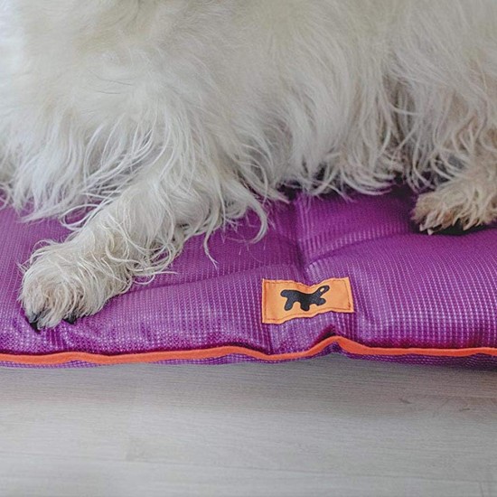 Ferplast Jolly Dog and Cat Mat, Washable Dog Bed, Dog Cushion, Waterproof and Scratch-Resistant, Mat for Dog Kennels, Car, Dog Basket, 83 x 50 cm, M, Brown Ferplast Jolly Dog and Cat Mat, Washable Dog Bed, Dog Cushion, Waterproof and Scratch-Resistant, Mat for Dog Kennels, Car, Dog Basket, 83 x 50 cm, M, Brown