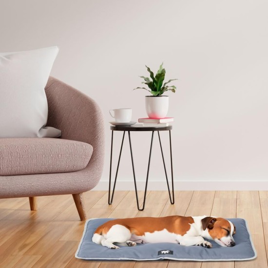 Ferplast Jolly Dog and Cat Mat, Washable Dog Bed, Dog Cushion, Waterproof and Scratch-Resistant, Mat for Dog Kennels, Car, Dog Basket, 83 x 50 cm, M, Brown Ferplast Jolly Dog and Cat Mat, Washable Dog Bed, Dog Cushion, Waterproof and Scratch-Resistant, Mat for Dog Kennels, Car, Dog Basket, 83 x 50 cm, M, Brown