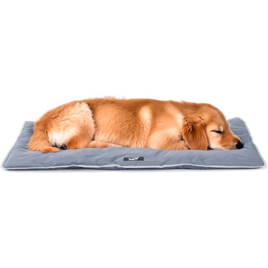 Ferplast Jolly Dog and Cat Mat, Washable Dog Bed, Dog Cushion, Waterproof and Scratch-Resistant, Mat for Dog Kennels, Car, Dog Basket, 83 x 50 cm, M, Brown Ferplast Jolly Dog and Cat Mat, Washable Dog Bed, Dog Cushion, Waterproof and Scratch-Resistant, Mat for Dog Kennels, Car, Dog Basket, 83 x 50 cm, M, Brown