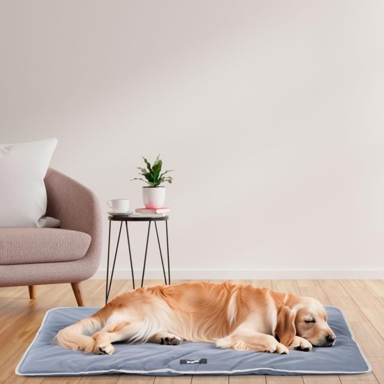 Ferplast Jolly Dog and Cat Mat, Washable Dog Bed, Dog Cushion, Waterproof and Scratch-Resistant, Mat for Dog Kennels, Car, Dog Basket, 83 x 50 cm, M, Brown Ferplast Jolly Dog and Cat Mat, Washable Dog Bed, Dog Cushion, Waterproof and Scratch-Resistant, Mat for Dog Kennels, Car, Dog Basket, 83 x 50 cm, M, Brown