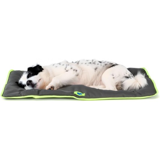 Ferplast Jolly Dog and Cat Mat, Washable Dog Bed, Dog Cushion, Waterproof and Scratch-Resistant, Mat for Dog Kennels, Car, Dog Basket, 83 x 50 cm, M, Brown Ferplast Jolly Dog and Cat Mat, Washable Dog Bed, Dog Cushion, Waterproof and Scratch-Resistant, Mat for Dog Kennels, Car, Dog Basket, 83 x 50 cm, M, Brown