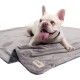 Friends Forever Heavy Duty Dog Blanket for Couch Protector, Two Tone Reversible Pet Hair Resistant Blanket for Dogs, Cats, Bed, Kennel, Crate, Car Seat, Soft Velvet, Warm Fleece (Large, 130X Friends Forever Heavy Duty Dog Blanket for Couch Protector, Two Tone Reversible Pet Hair Resistant Blanket for Dogs, Cats, Bed, Kennel, Crate, Car Seat, Soft Velvet, Warm Fleece (Large, 130X