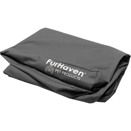 Furhaven Extra Soft Replacement Faux Fur Suede Dog Bed Cover Large Cream Furhaven Extra Soft Replacement Faux Fur Suede Dog Bed Cover Large Cream