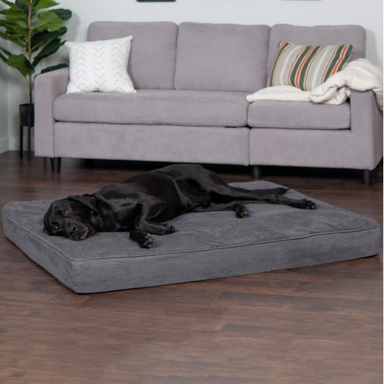 Furhaven Extra Soft Replacement Faux Fur Suede Dog Bed Cover Large Cream Furhaven Extra Soft Replacement Faux Fur Suede Dog Bed Cover Large Cream