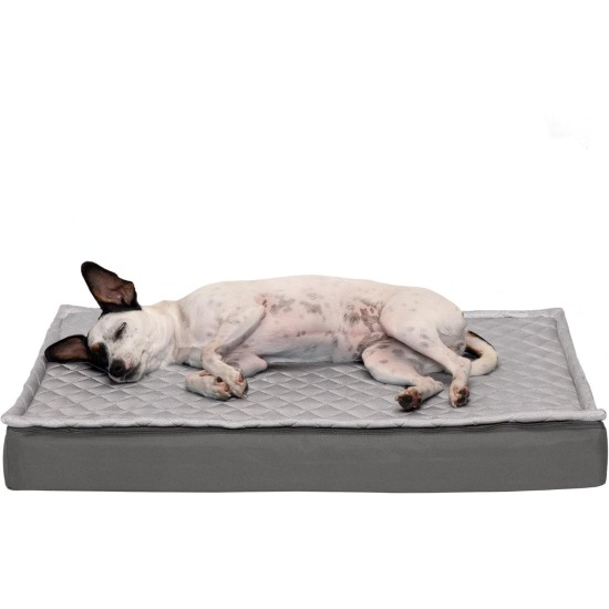 Furhaven Extra Soft Replacement Faux Fur Suede Dog Bed Cover Large Cream Furhaven Extra Soft Replacement Faux Fur Suede Dog Bed Cover Large Cream