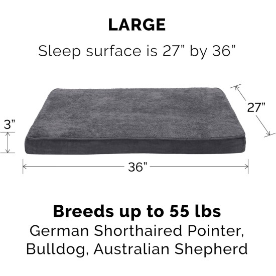 Furhaven Extra Soft Replacement Faux Fur Suede Dog Bed Cover Large Cream Furhaven Extra Soft Replacement Faux Fur Suede Dog Bed Cover Large Cream