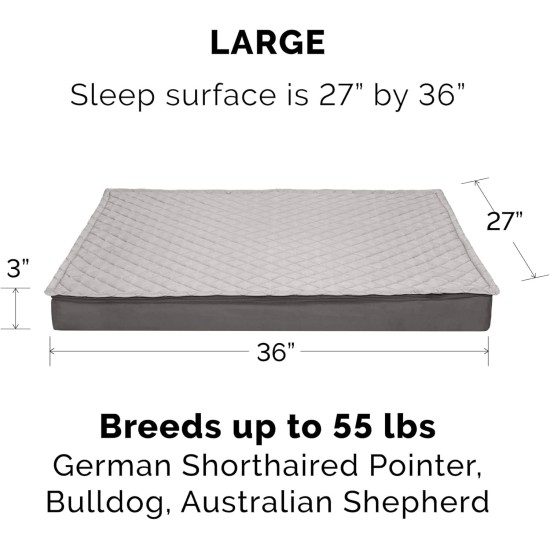 Furhaven Extra Soft Replacement Faux Fur Suede Dog Bed Cover Large Cream Furhaven Extra Soft Replacement Faux Fur Suede Dog Bed Cover Large Cream