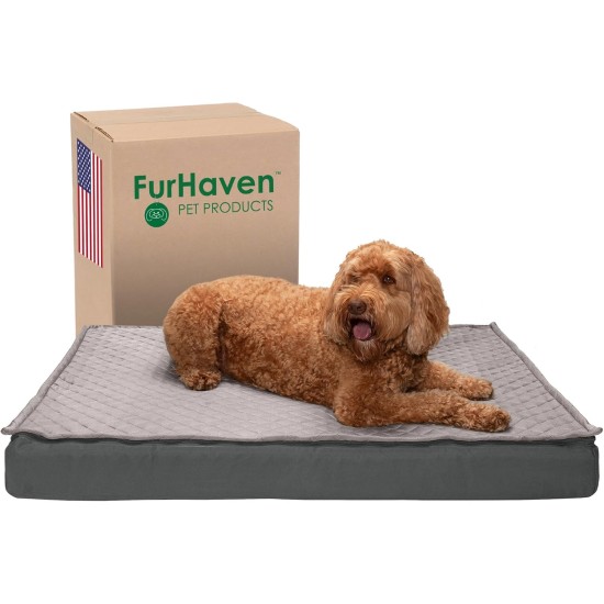 Furhaven Extra Soft Replacement Faux Fur Suede Dog Bed Cover Large Cream Furhaven Extra Soft Replacement Faux Fur Suede Dog Bed Cover Large Cream