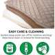 Furhaven Extra Soft Replacement Faux Fur Suede Dog Bed Cover Large Cream Furhaven Extra Soft Replacement Faux Fur Suede Dog Bed Cover Large Cream