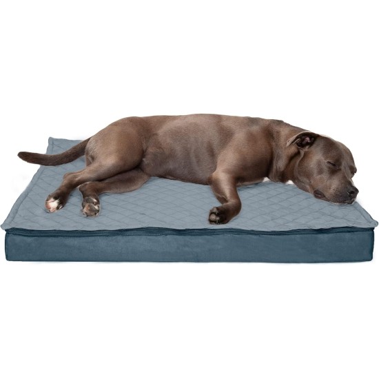 Furhaven Extra Soft Replacement Faux Fur Suede Dog Bed Cover Large Cream Furhaven Extra Soft Replacement Faux Fur Suede Dog Bed Cover Large Cream
