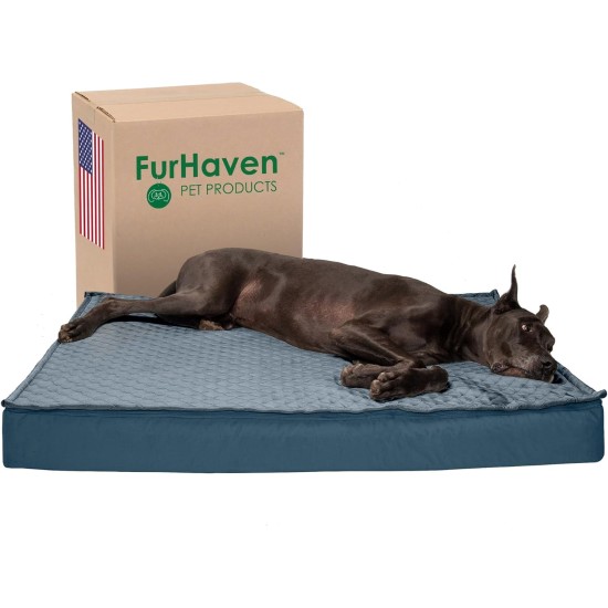Furhaven Extra Soft Replacement Faux Fur Suede Dog Bed Cover Large Cream Furhaven Extra Soft Replacement Faux Fur Suede Dog Bed Cover Large Cream