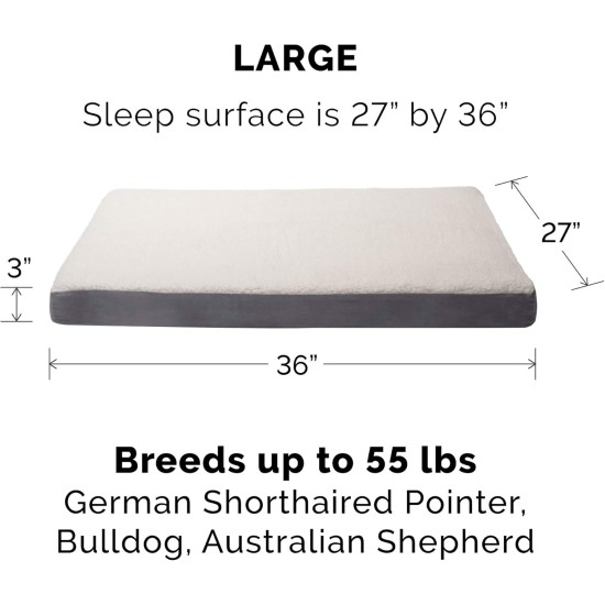 Furhaven Extra Soft Replacement Faux Fur Suede Dog Bed Cover Large Cream Furhaven Extra Soft Replacement Faux Fur Suede Dog Bed Cover Large Cream