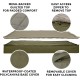 Furhaven Extra Soft Replacement Faux Fur Suede Dog Bed Cover Large Cream Furhaven Extra Soft Replacement Faux Fur Suede Dog Bed Cover Large Cream