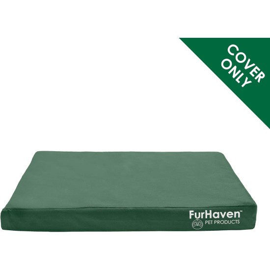 Furhaven Extra Soft Replacement Faux Fur Suede Dog Bed Cover Large Cream Furhaven Extra Soft Replacement Faux Fur Suede Dog Bed Cover Large Cream