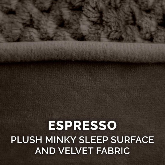 Furhaven Minky Replacement Cover for Dog Bed Plush Velvet Grey Jumbo Plus (XXL) Furhaven Minky Replacement Cover for Dog Bed Plush Velvet Grey Jumbo Plus (XXL)