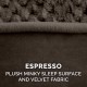 Furhaven Minky Replacement Cover for Dog Bed Plush Velvet Grey Jumbo Plus (XXL) Furhaven Minky Replacement Cover for Dog Bed Plush Velvet Grey Jumbo Plus (XXL)