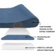 Furhaven Minky Replacement Cover for Dog Bed Plush Velvet Grey Jumbo Plus (XXL) Furhaven Minky Replacement Cover for Dog Bed Plush Velvet Grey Jumbo Plus (XXL)