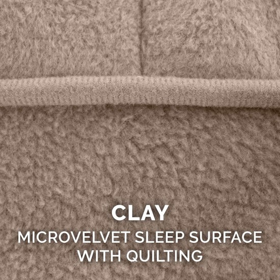 Furhaven Minky Replacement Cover for Dog Bed Plush Velvet Grey Jumbo Plus (XXL) Furhaven Minky Replacement Cover for Dog Bed Plush Velvet Grey Jumbo Plus (XXL)