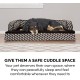 Furhaven Pet Faux Fur & Velvet Memory Top Sofa Pet Bed, Medium, Dark Sage Furhaven Pet Faux Fur & Velvet Memory Top Sofa Pet Bed, Medium, Dark Sage