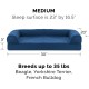Furhaven Pet Faux Fur & Velvet Memory Top Sofa Pet Bed, Medium, Dark Sage Furhaven Pet Faux Fur & Velvet Memory Top Sofa Pet Bed, Medium, Dark Sage